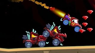 Мультик ИГРА для детей про МАШИНКИ - МАШИНА ест МАШИНУ [4] FineTV