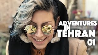 Adventures in Tehran Vlog #1 - Beautiful Cafes & Cool Streets
