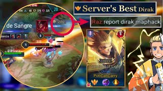 TOP 1 DIRAK | DO I USE MAPHACK ? ^^| AoV | 傳說對決 | RoV | Liên Quân