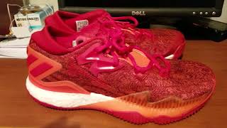 Adidas Crazylinght Boost Low 2016 " Rojo Solar" (demostración)