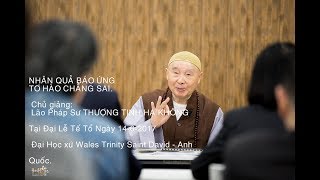NHÂN QUẢ BÁO ỨNG TƠ HÀO CHẲNG SAI - PS.TỊNH KHÔNG (giảng ngày 14/06/2017)
