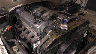 УазТех: Установка om603 на УАЗ 452 с 5ти ступенчатой КПП