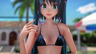 【MMD】ミクさんでPjanoo【R-15】 2K