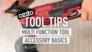 Multi Function Tool Accessory Basics - Tool Tips