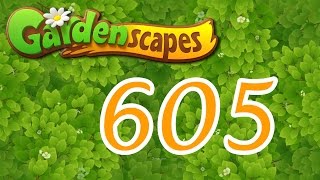 Gardenscapes level 605