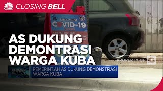 Pemerintah AS Dukung Demonstrasi Warga Kuba