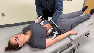 DOCS - OMT: MFR Thoracoabdominal Diaphragm (Supine-Bilateral)