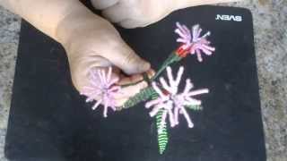 Кукушкин цвет из бисера. Мастер - класс. Бисероплетение.