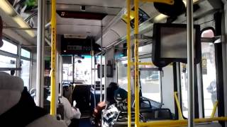 Riding Metro Rapid bus Line 770 To Downtown LA