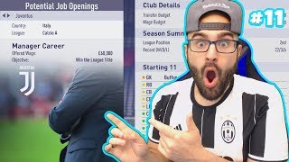 OMG JUVENTUS OFFERED ME THE JOB! - FIFA 18 Career Mode MANCHESTER UNITED #11