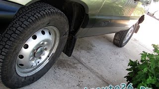 Chevrolet Niva точечная ржавчина удаление покраска антикоррозийная обработка