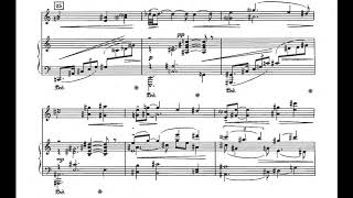 Andre Jolivet - Concerto for Percussion and Orchestra (1958) [Score-Video]