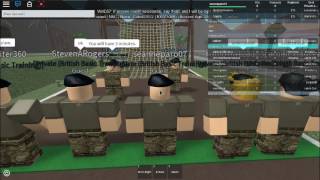 My First Training - ROBLOX British Army Academy