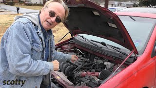 This Car Still Runs with a Cracked Engine