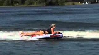 See the Sea-Doo Graphic Deck Tube 2 Person Towable in action