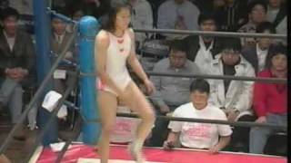 前川久美子 vs. 玉田りえ　1/1