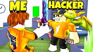 Playing HACKER for my account BACK in MURDER MYSTERY.. (Roblox)