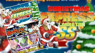 GOD DRAGON STONE 2 !!! CHRISTMAS EXPRESS CELEBRATION !!! Dragon Ball Z Dokkan Battle
