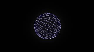 Sphere Points 3D Animation  FREE FOOTAGE HD