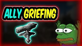 Ark Official PvP - GRIEFING AN ALLY?!?!?!? | Ark Survival Evolved