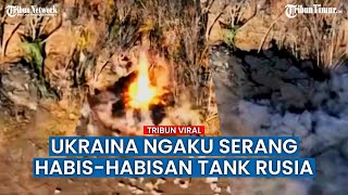 Tank 72B3 Rusia Diluluhlantakkan Pasukan Ukraina di Kherson
