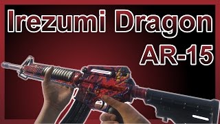 Irezumi Dragon AR-15 Skin Showcase  - H1Z1
