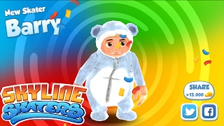 Skyline Skaters Gameplay | Trò Chơi Trượt Ván Ăn Tiền Xu | Characters  ( Barry Rank 1 )✔