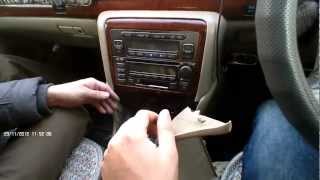 Toyota Progres climat and radio lamp