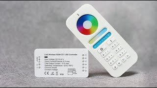 6. Auto sync--RGB+CCT controller