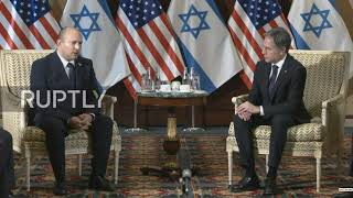 USA: Blinken and Bennett discuss how to "curtail Iran"s pursuit to dominate region"