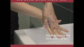 Hướng dẫn rửa tay phòng, chống Virus Corona (nCoV)