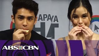 DonKiss, game na game na sumabak sa Kapamilya Chat Challenge