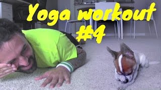 How to relax your face - Yoga with chihuahua Pancho