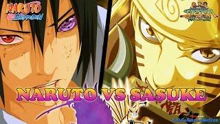 Naruto vs Sasuke Final Battle (Naruto Shippuden Anime + Storm Revolution Mods)