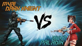 [CSO] M4A1 Dark Knight VERSUS AK47 Paladin