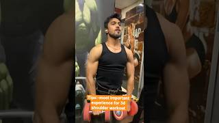 shoulder work out for beginner #workout #fitnessgoals #workoutplan #fitness #shoulderworkout
