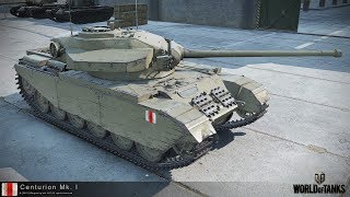 Centurion Mk. I Британский средний танк восьмого уровня.