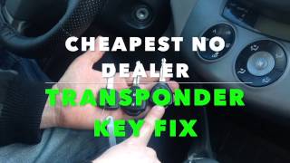 Cheapest Transponder key Fixes  (NO Dealer Fees) Toyota RAV4