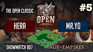 Age of Empires II: Hera vs Mr.Yo - Showmatch The Open Classic Bo7 #5 Hideout