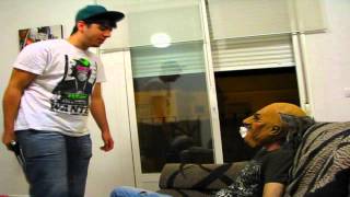 Old Man Tied and Gagged - Secuestration Seizure
