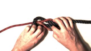 Platte knoop