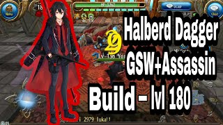 Toram Online - Solo No Taken Hit. Halberd Build lvl 180 Solo/Party
