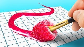 15 FUN PAINTING AND DRAWING HACKS