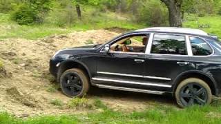 Test Porsche Cayenne light offroad 3