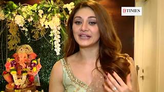 Parag Tyagi, Shefali Zariwala celebrate Ganesh festival