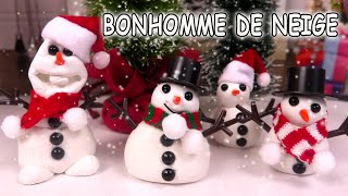Comment Faire un Bonhomme de Neige de Noël | Pâte à Modeler