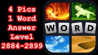4 Pics 1 Word - Level 2884-2899 - Hit level 2900! - Answer