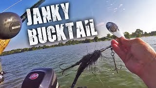 MUSKIES With Subscriber - The JANKY Bucktail!!