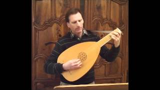 SPINACINO ricercar, Peter Croton - solo lute