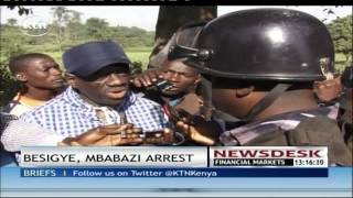 Ugandan Police arrest opposition leaders for expresing interest on the presidency